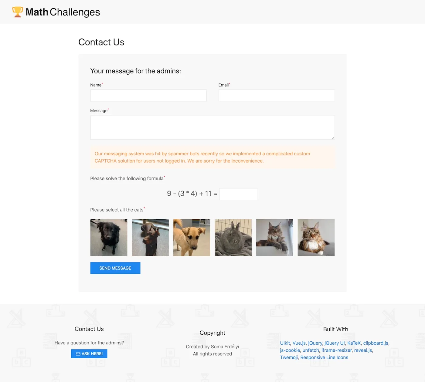 Form with CAPTCHA - can you get around it?
