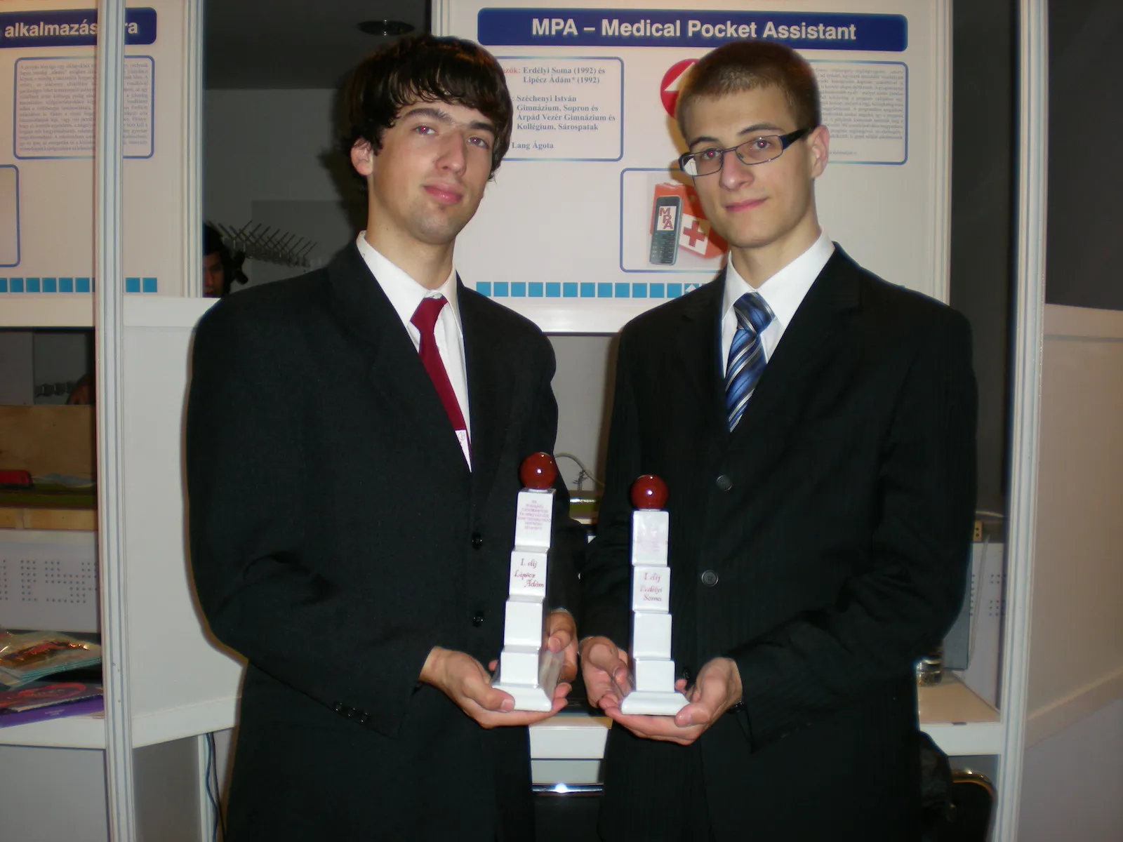 First prize of the Scientific and Innovation Talent Recruitment Contest For Youth in Budapest