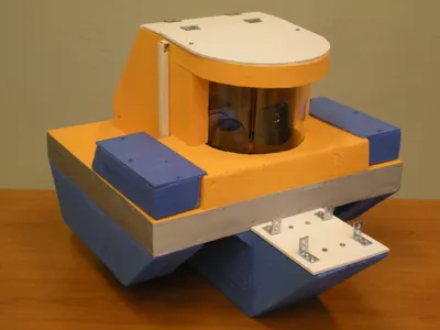 Second version of the remote controlled boat that can help hydrologists with their work