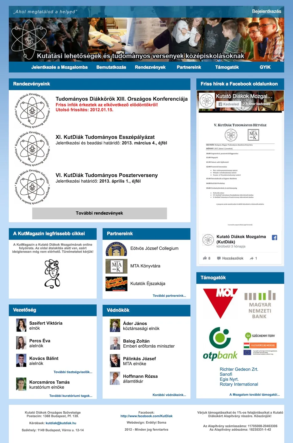 Main page