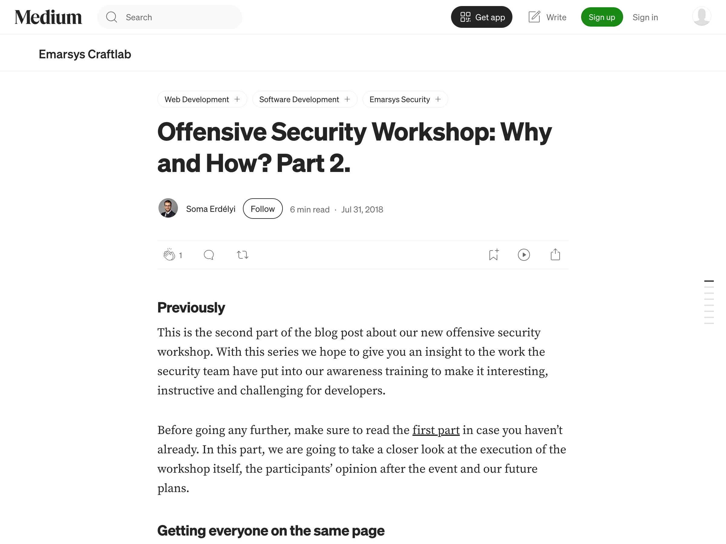 Cover illustration of Offensive Security Workshop: Why and How? Part 2.