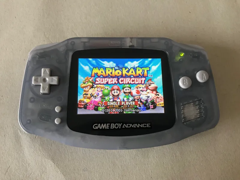 Screen replacement for better visuals and battery replacement for longer save game support