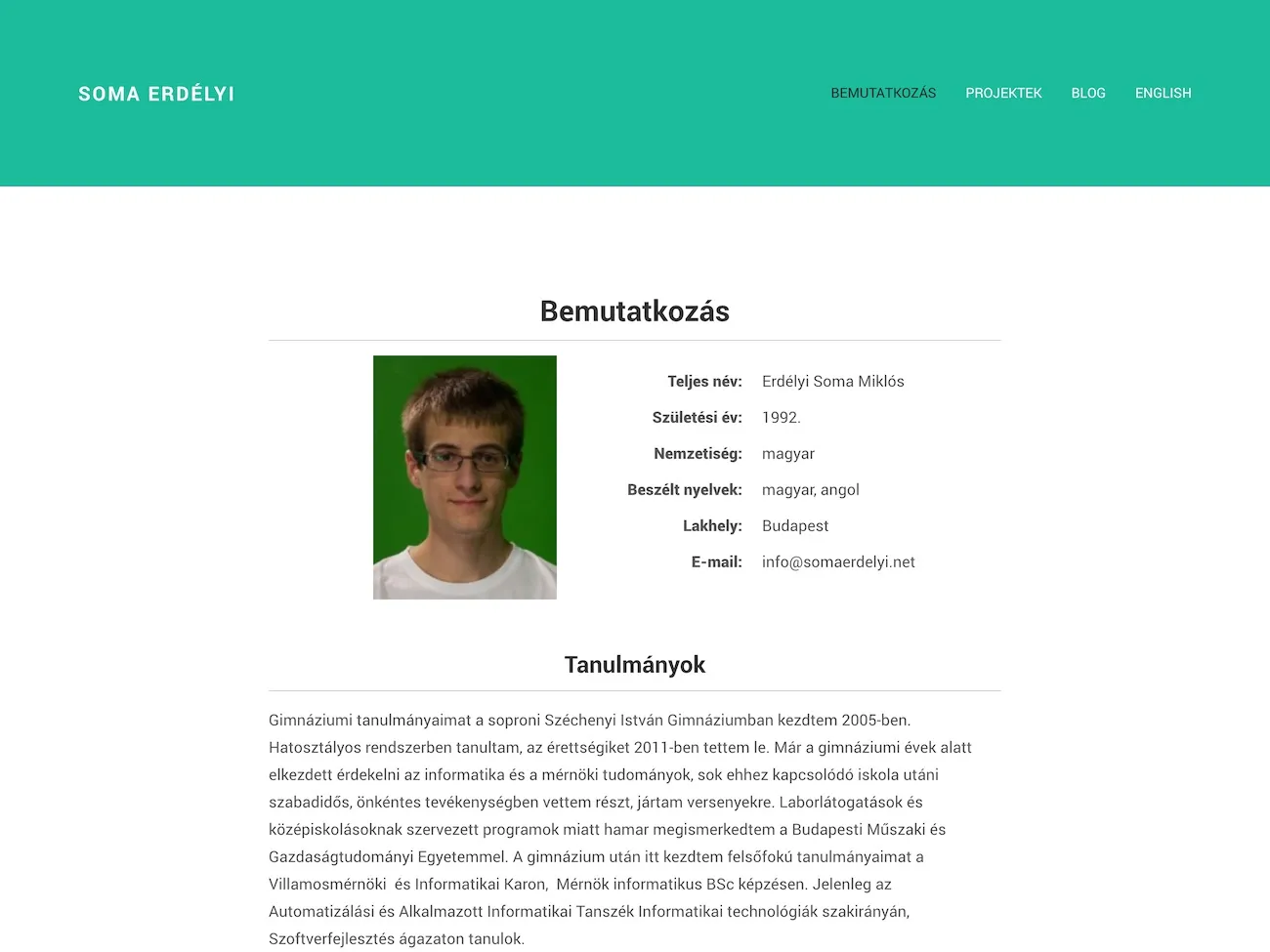 Introduction page