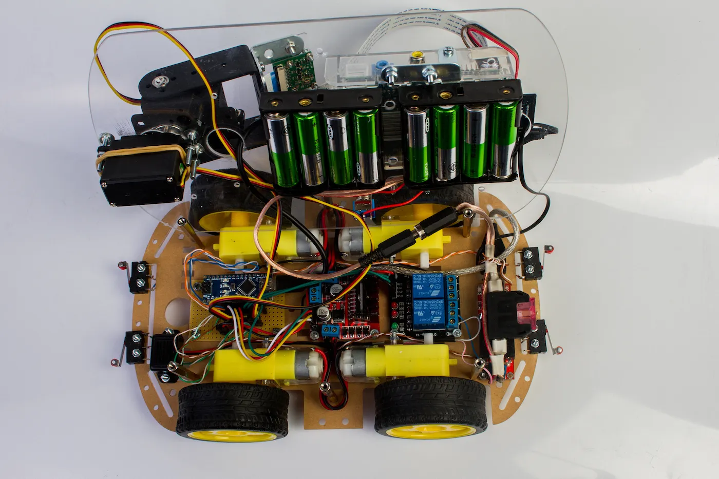 Internals of the robot